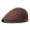 Kitcheniva High-quality Mens Solid Cotton Gatsby Hat